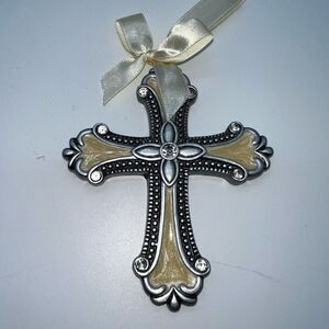 Decorative Cross Ornament by Fashioncraft
